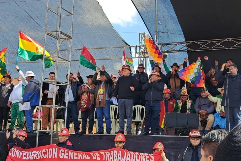 COB define este sábado si acepta el diálogo con el Gobierno tras anulación de aprehensión a Mario Argollo