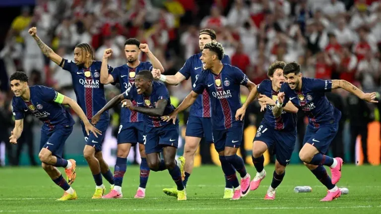 Bicampeón de Europa: PSG derrotó al Arsenal en una final dramática y retuvo la Champions League